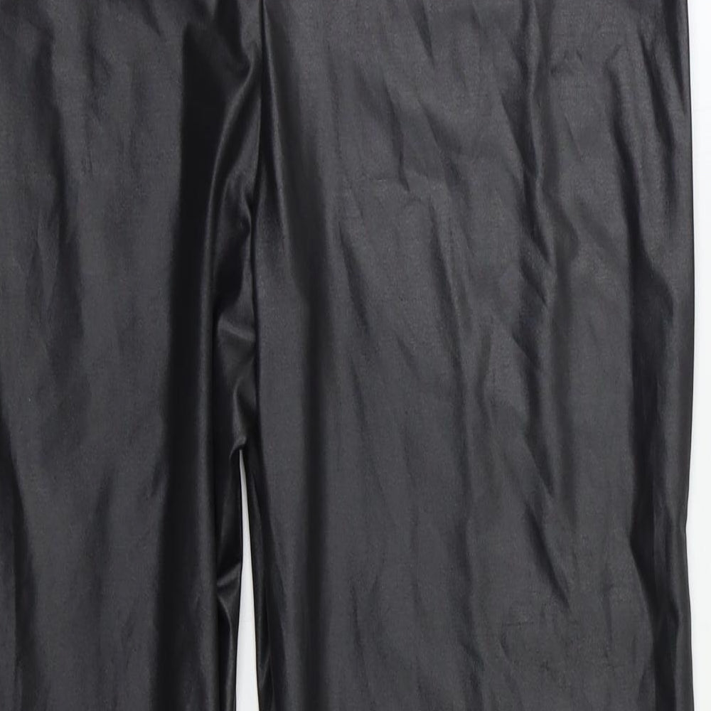 Boohoo Womens Black   Jegging Leggings Size 20 L27 in
