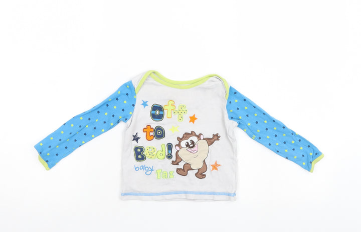 Loony Tunes Baby Multicoloured    Pyjama Top Size 12-18 Months