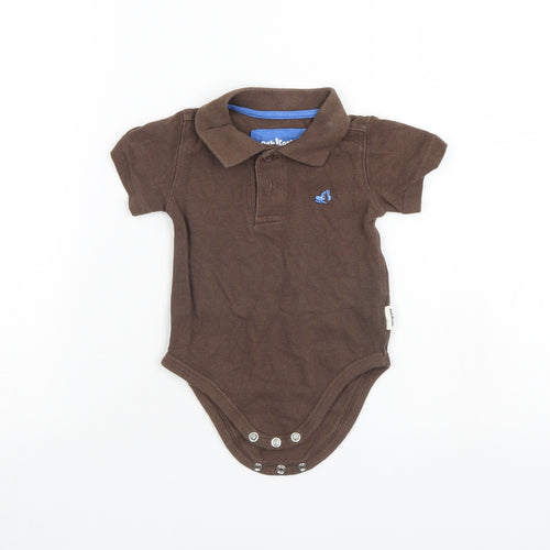 Osh Kosh Boys Brown   Romper One-Piece Size 12 Months
