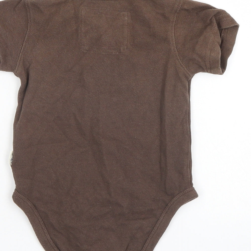 Osh Kosh Boys Brown   Romper One-Piece Size 12 Months