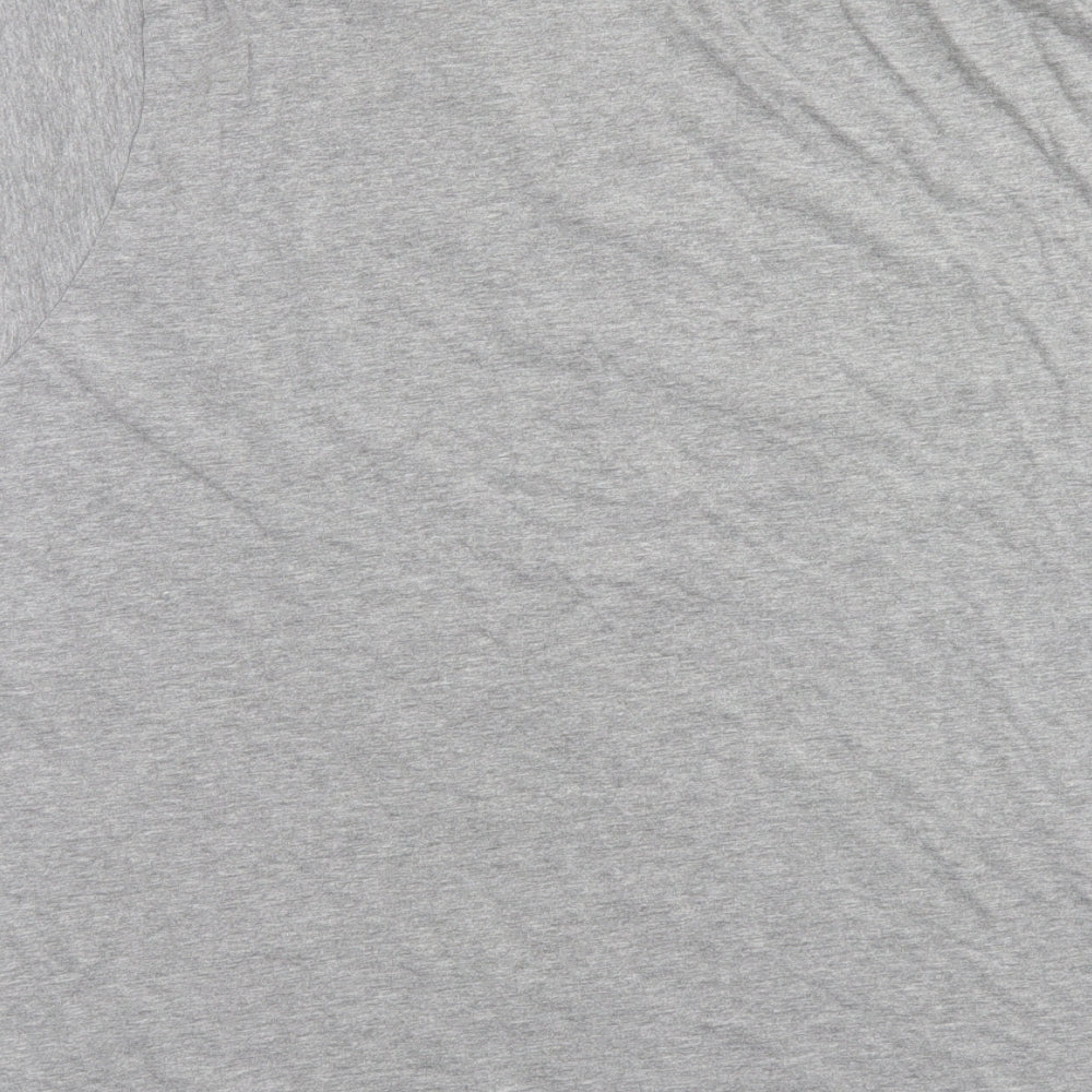 Dadmin Mens Grey    T-Shirt Size 2XL