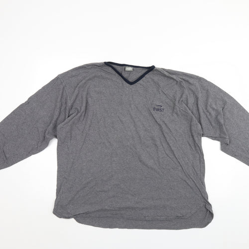 First Mens Grey   Pullover Jumper Size XL