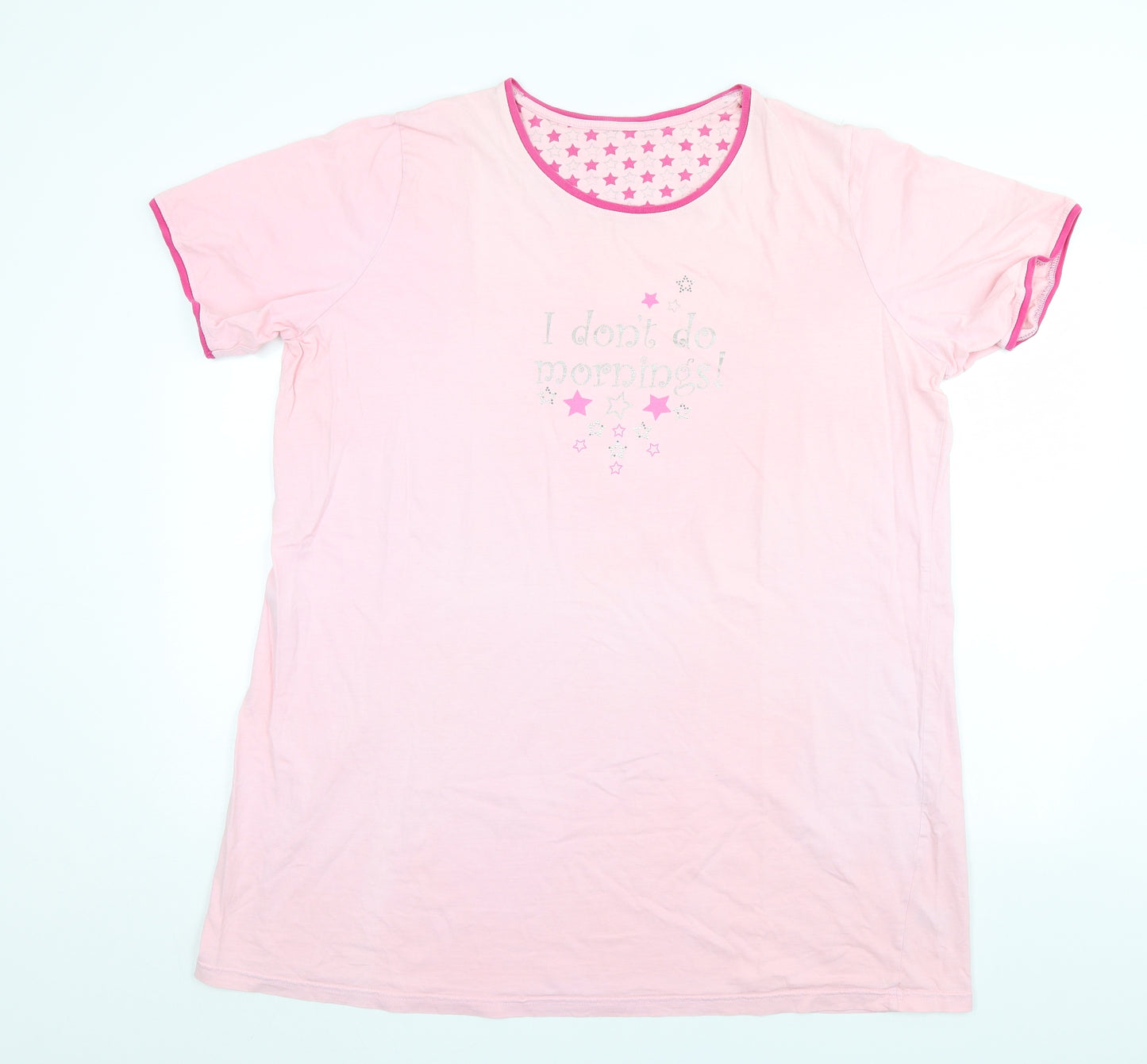 Marks and Spencer Womens Pink    Nightshirt Size 22