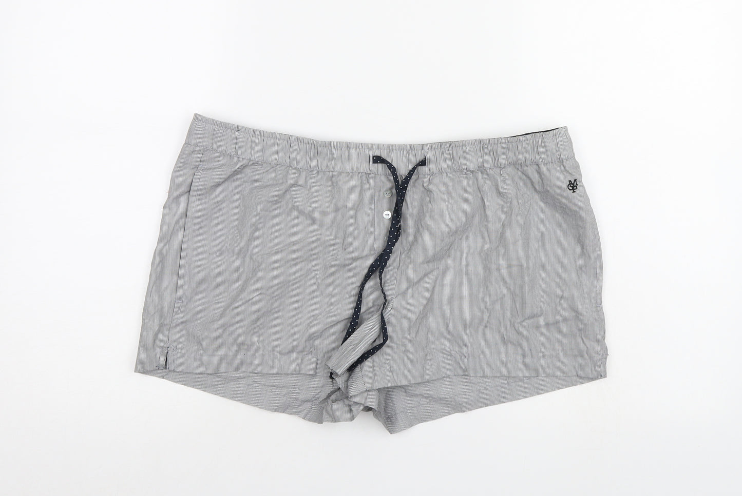 Marc O'Polo Womens Grey   Mom Shorts Size 14