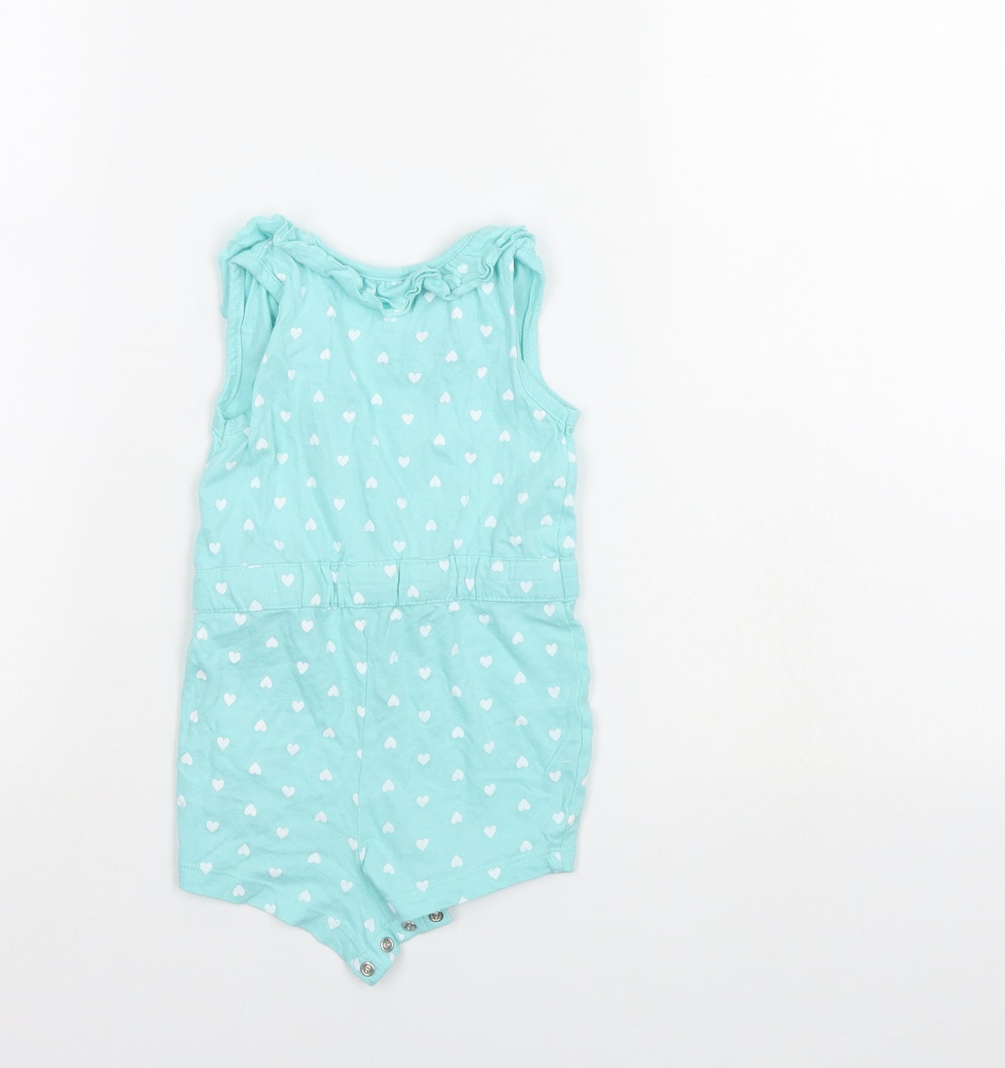 Made with love Girls Blue   Shorts One-Piece Size 9-12 Months