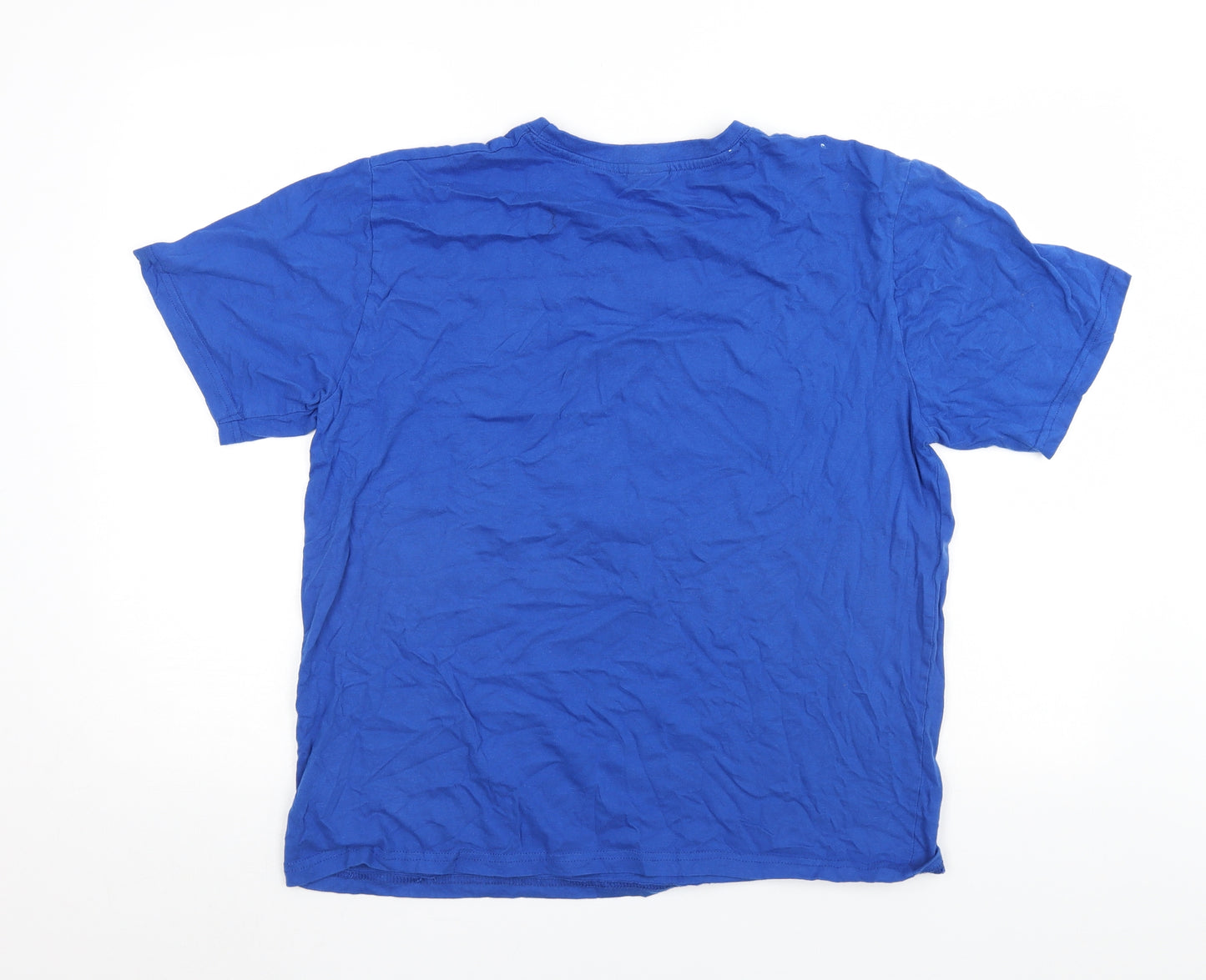 Superman Mens Blue    T-Shirt Size L