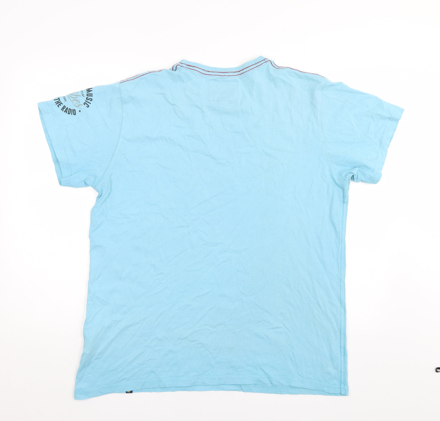 Joe Browns Mens Blue    T-Shirt Size L