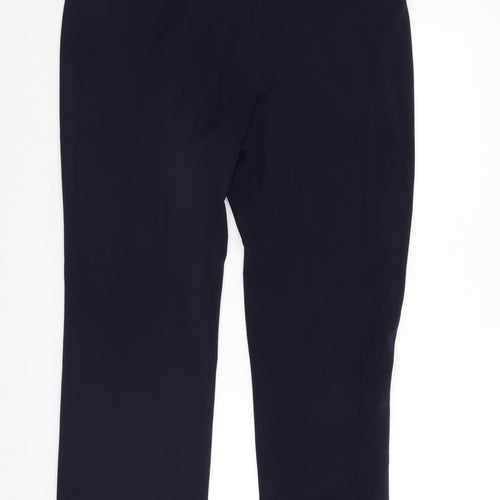 M&S Womens Blue   Sweatpants Trousers Size 16 L28 in