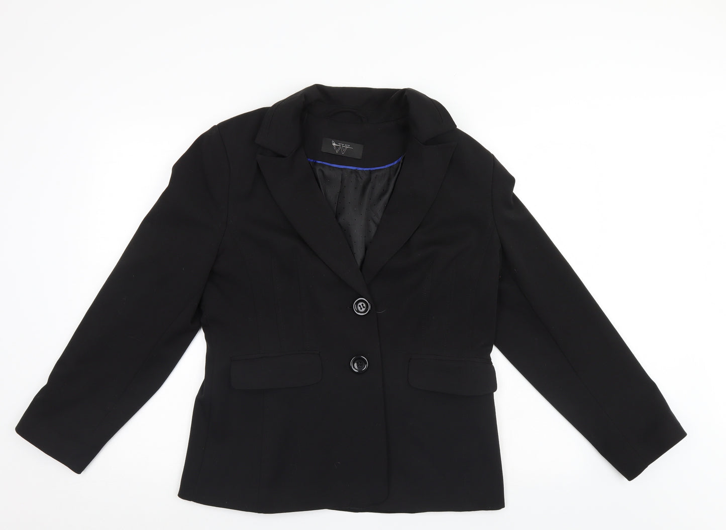 BHS Womens Black   Jacket Suit Jacket Size 16