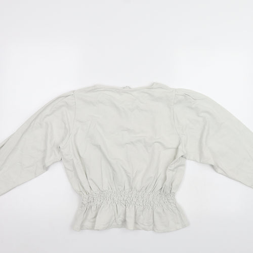 PEP & CO Womens White   Tunic Jumper Size 14