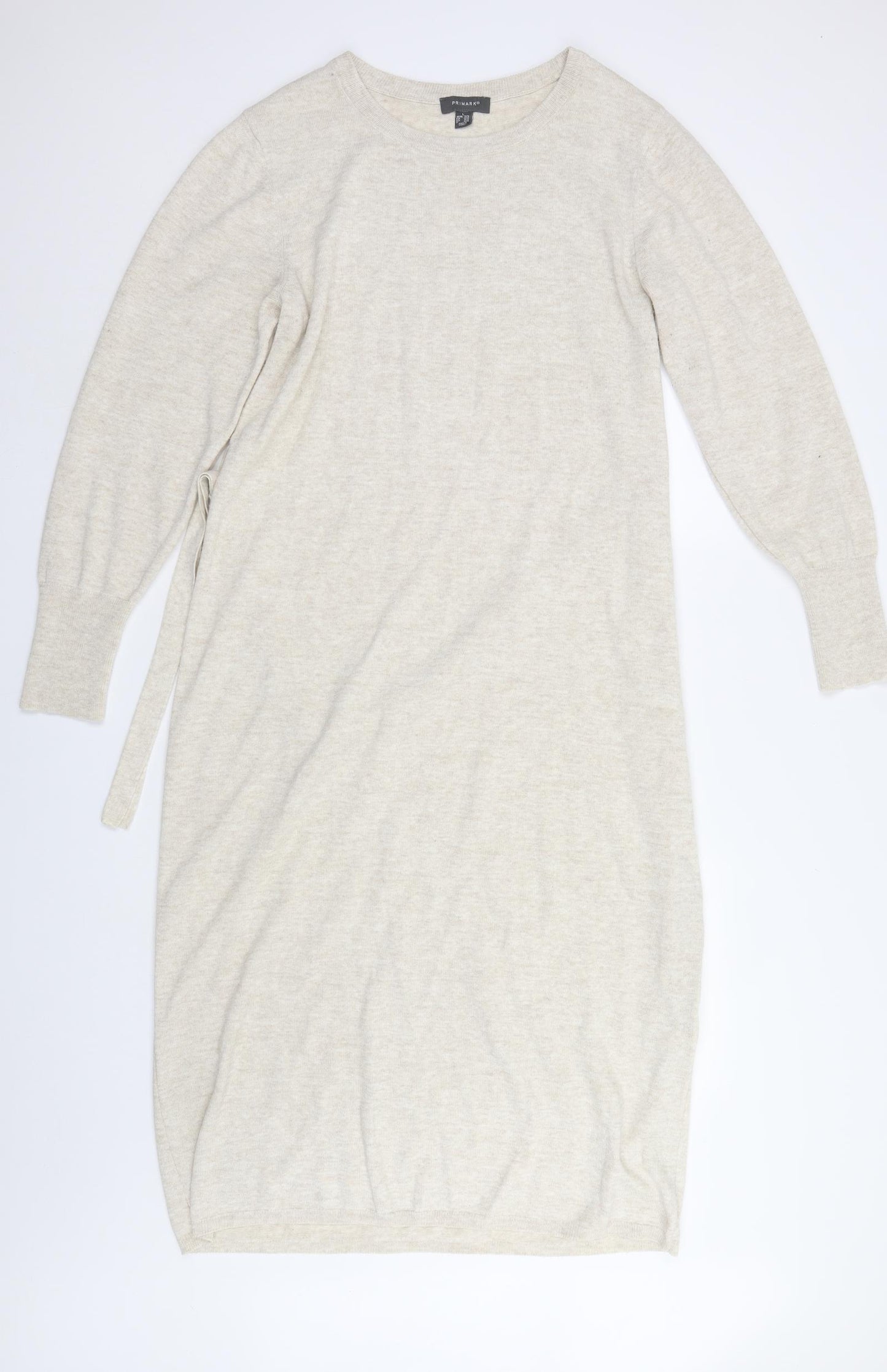 Primark Womens Ivory   Jumper Dress  Size 16