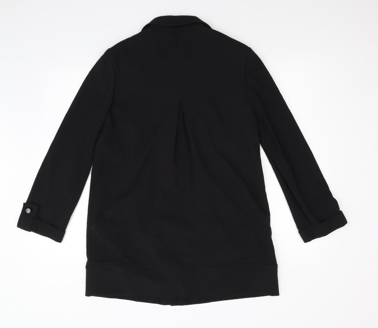 Viyella Womens Black   Overcoat Coat Size 12
