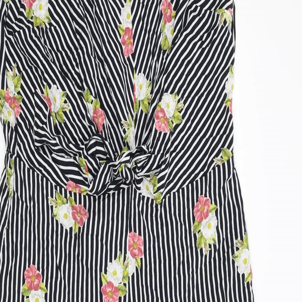 George Womens Multicoloured Floral  Jumpsuit One-Piece Size 14