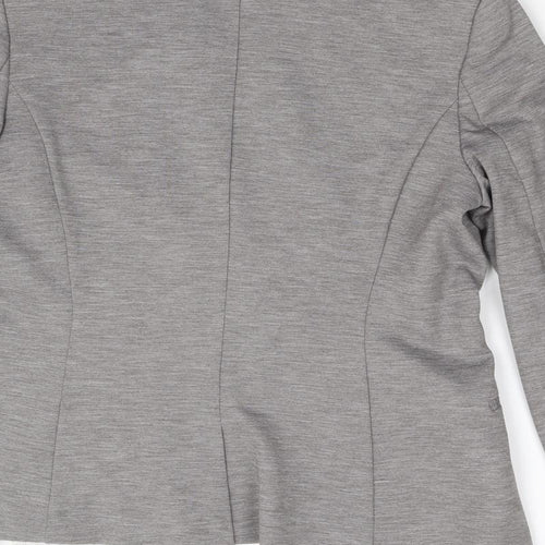 H&M Womens Grey   Jacket Suit Jacket Size 12