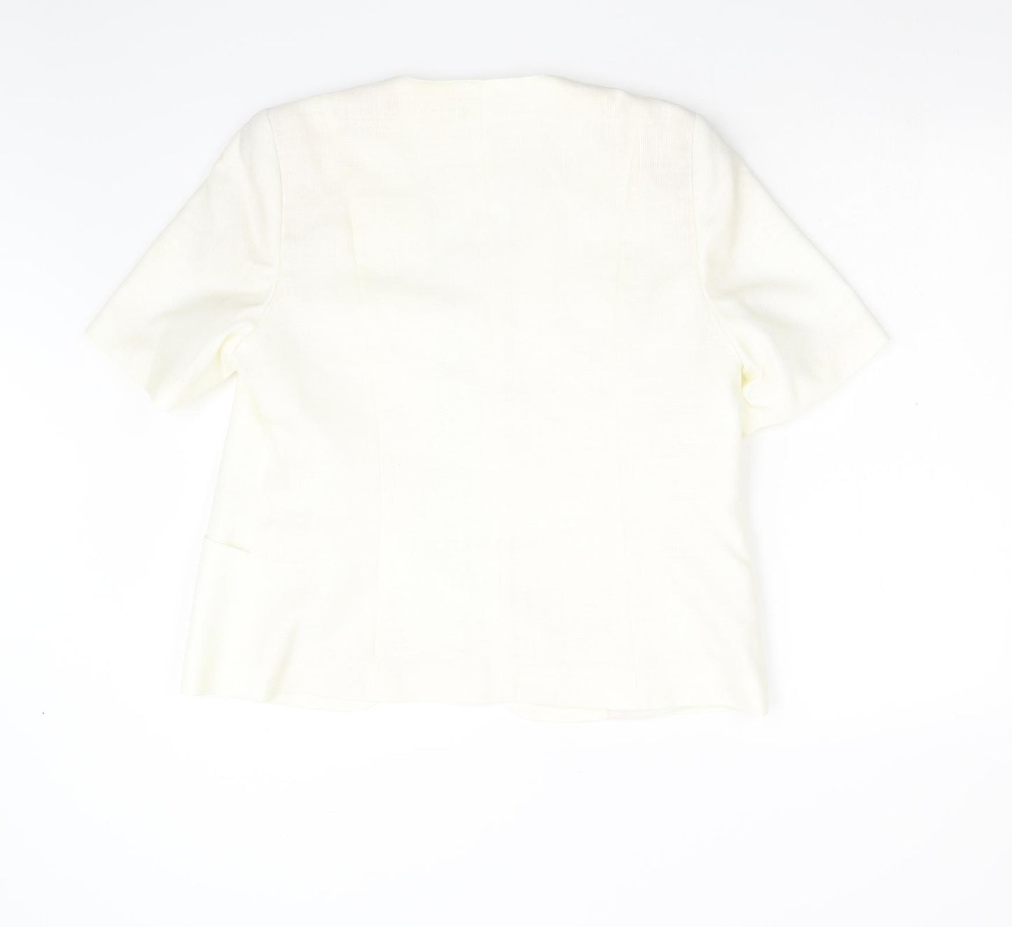 Selfridges Womens Ivory   Jacket Suit Jacket Size 14