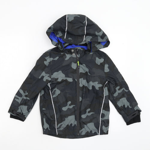 Urban Girls Multicoloured Camouflage  Anorak Jacket Size 6-7 Years
