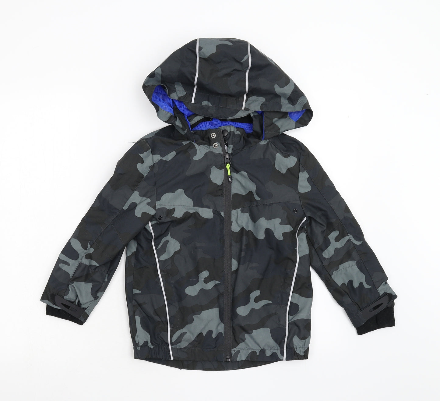 Urban Girls Multicoloured Camouflage  Anorak Jacket Size 6-7 Years