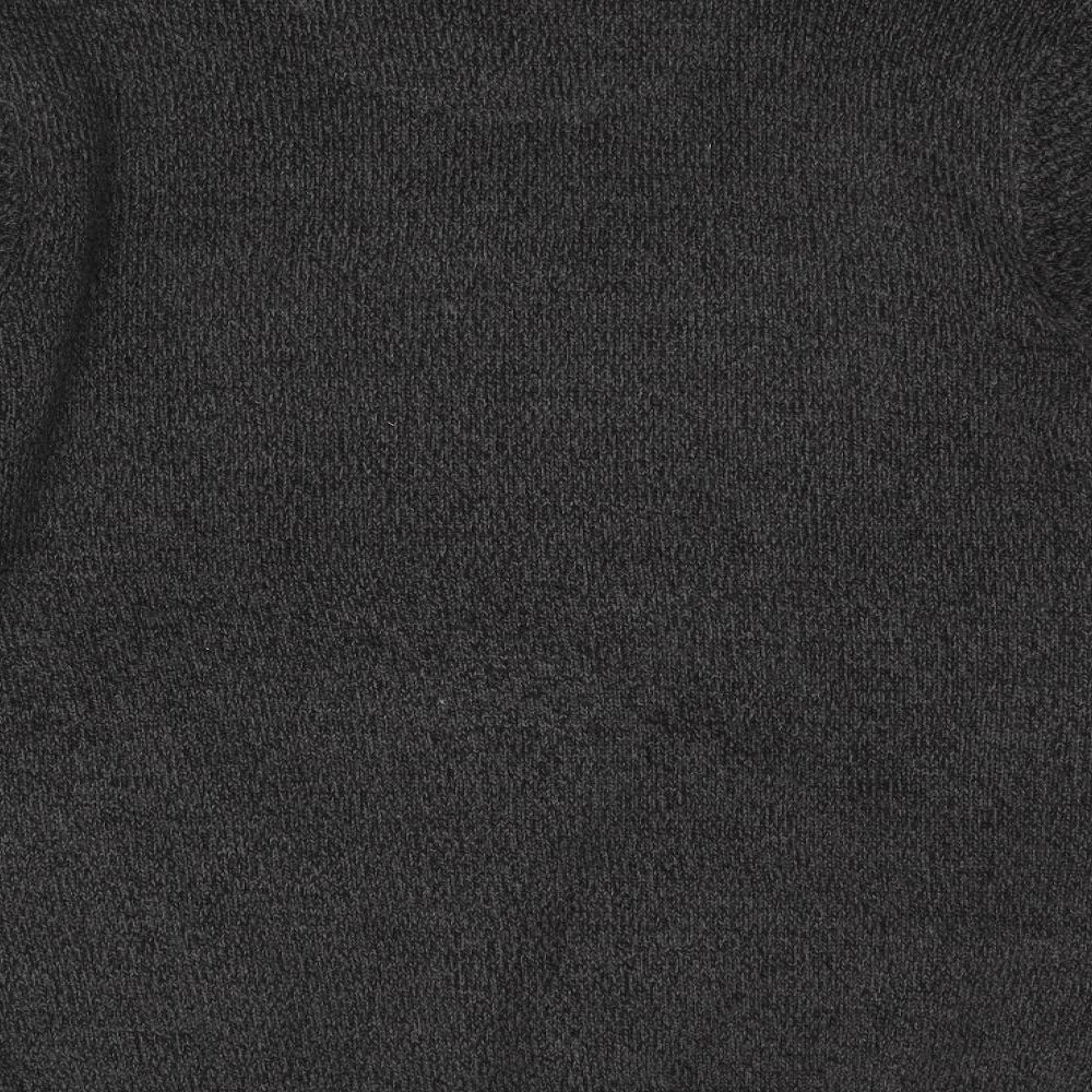 F&F Mens Grey  Knit Pullover Jumper Size XL