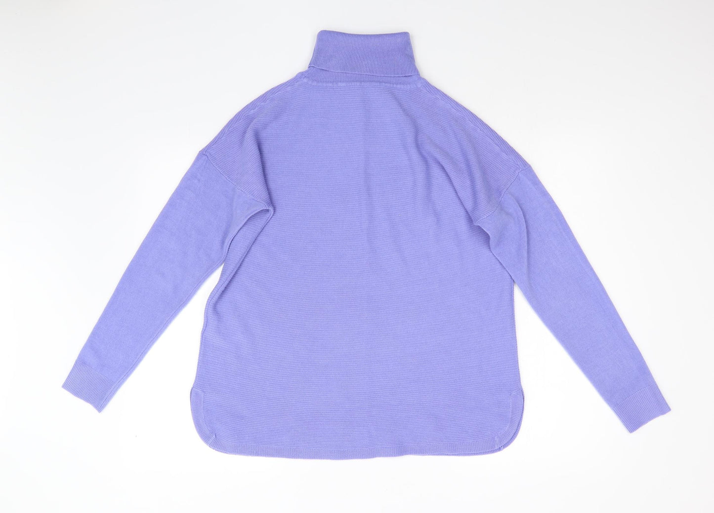 M&Co Womens Blue  Knit Pullover Jumper Size 12
