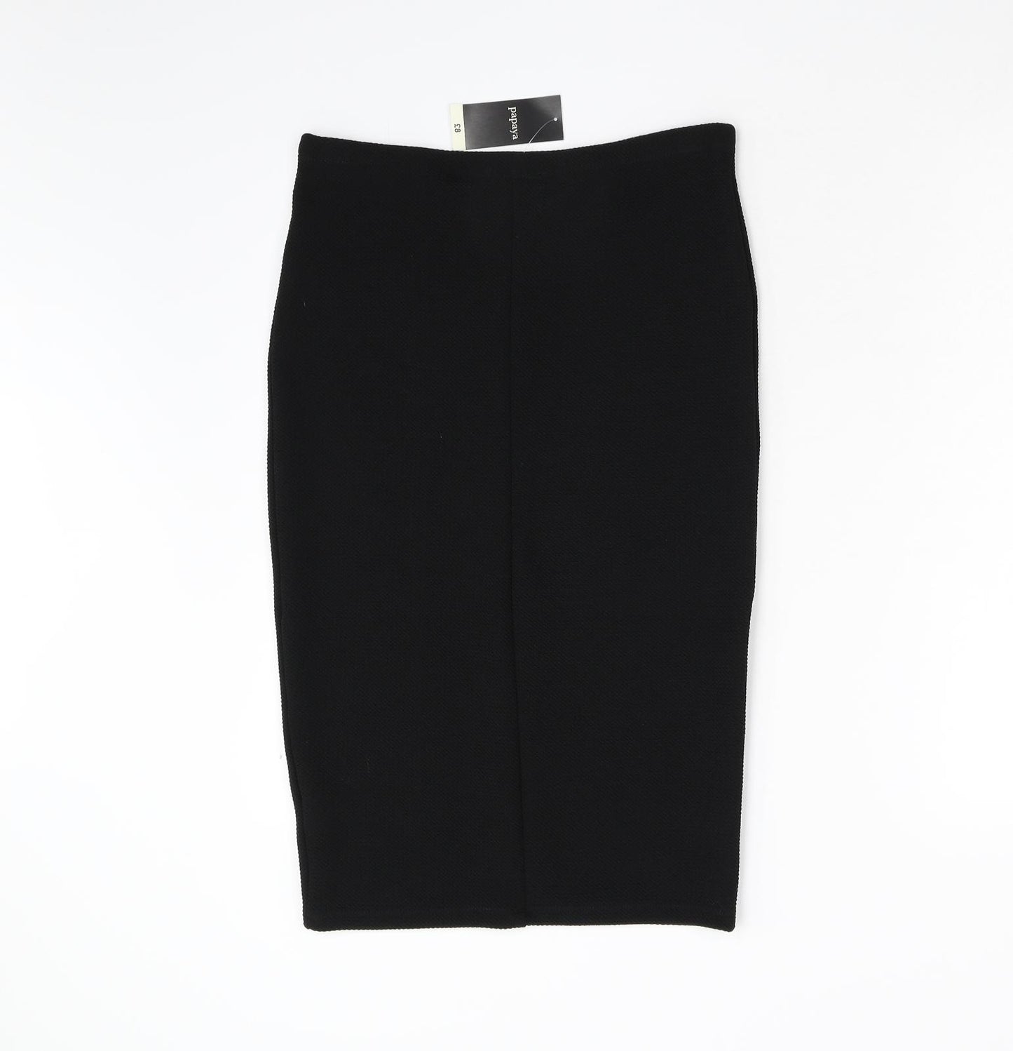 Papaya Womens Black   Straight & Pencil Skirt Size 12