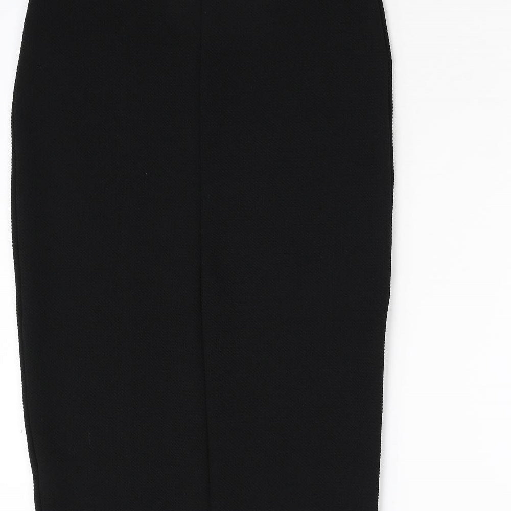 Papaya Womens Black   Straight & Pencil Skirt Size 12