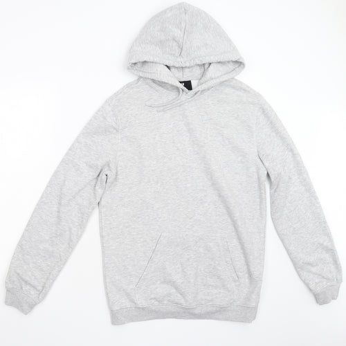 H&M Womens Grey   Pullover Hoodie Size S