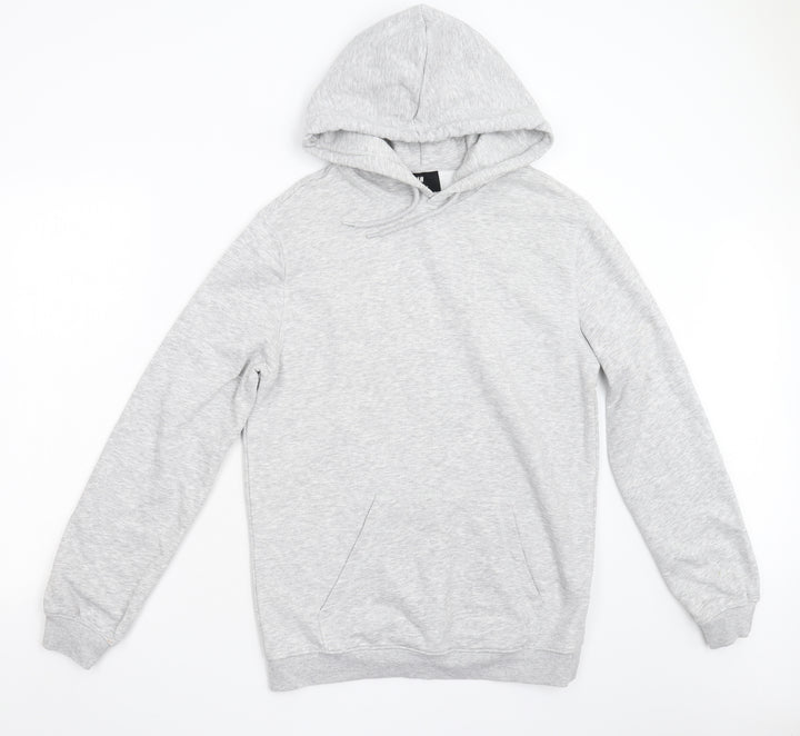 H&M Womens Grey   Pullover Hoodie Size S
