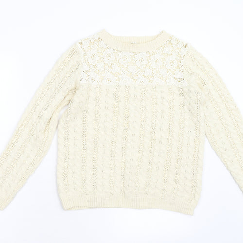 Matalan Womens Beige   Pullover Jumper Size S