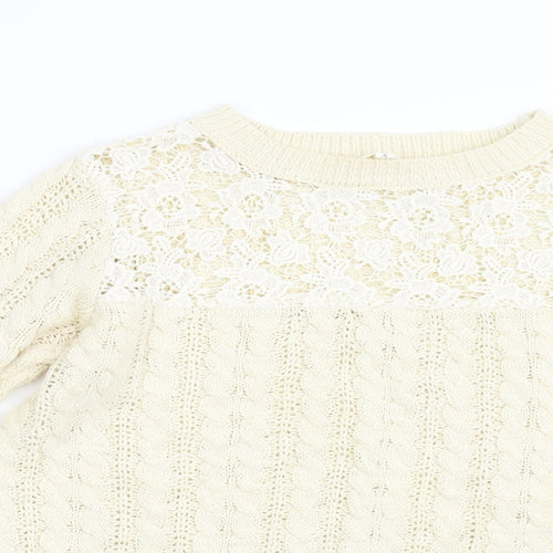 Matalan Womens Beige   Pullover Jumper Size S
