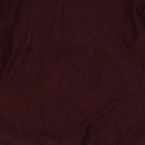 Topman Mens Red  Knit Pullover Jumper Size S