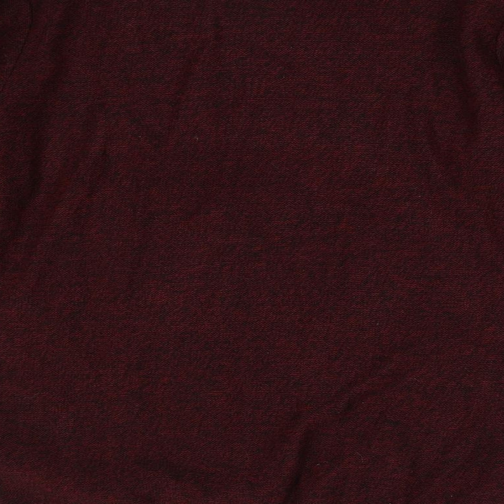 Topman Mens Red  Knit Pullover Jumper Size S