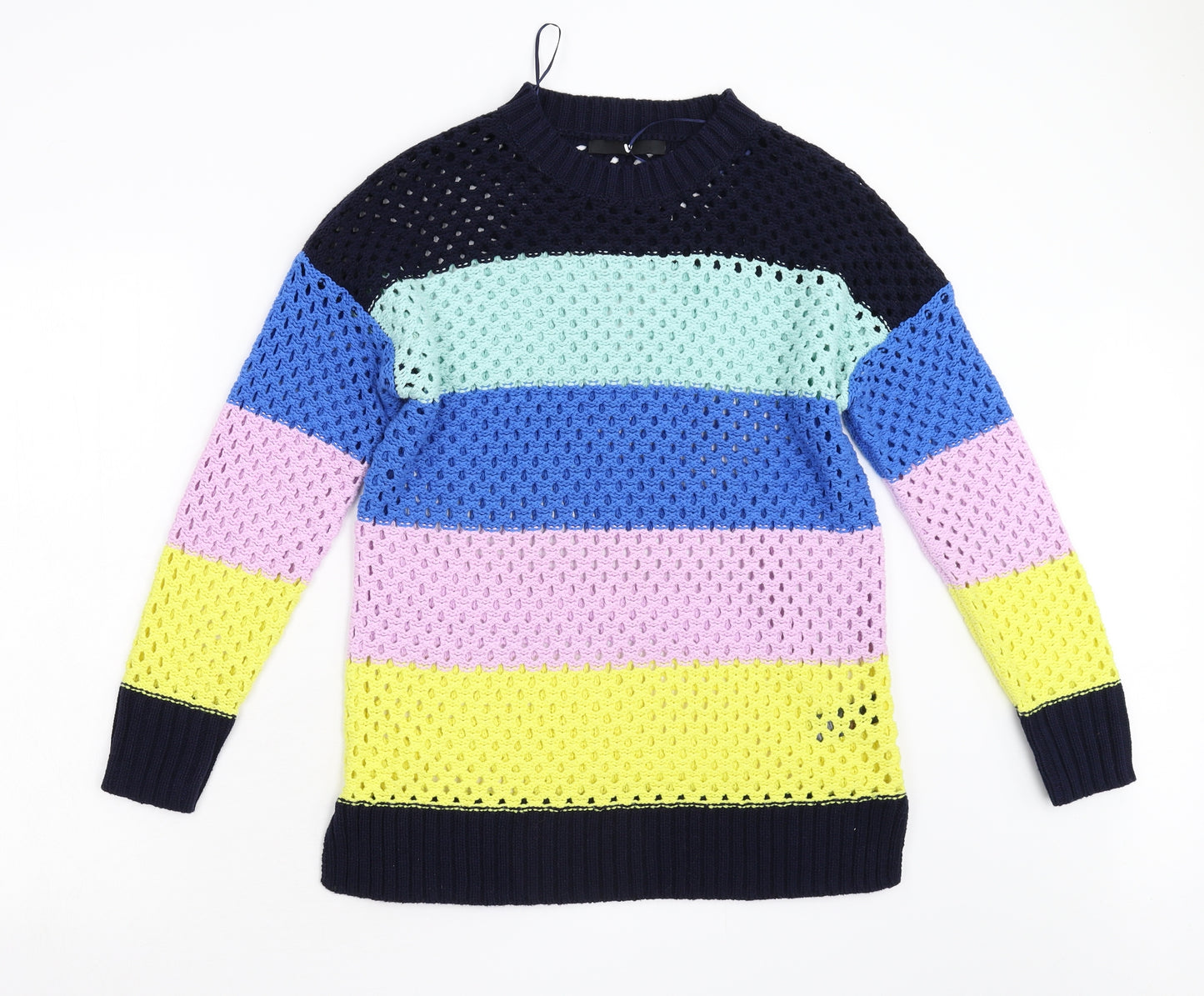 Very Womens Multicoloured  Knit Pullover Jumper Size 12