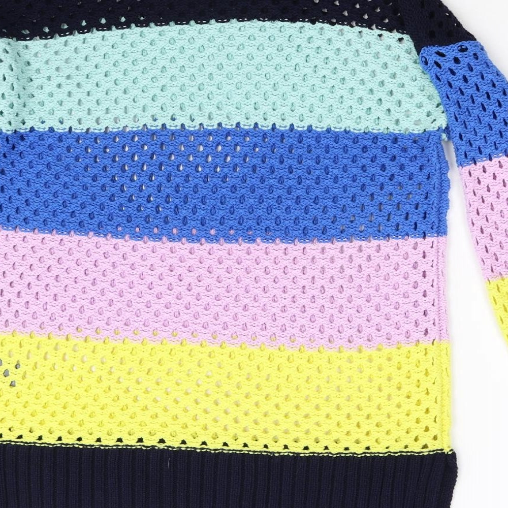 Very Womens Multicoloured  Knit Pullover Jumper Size 12