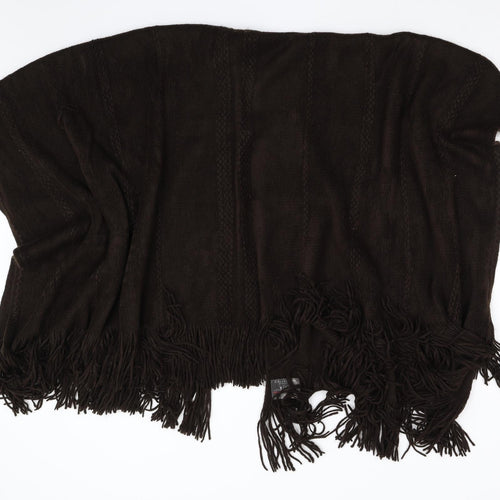 Debenhams Womens Brown  Knit  Poncho One Size