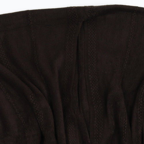 Debenhams Womens Brown  Knit  Poncho One Size