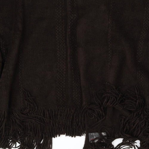 Debenhams Womens Brown  Knit  Poncho One Size