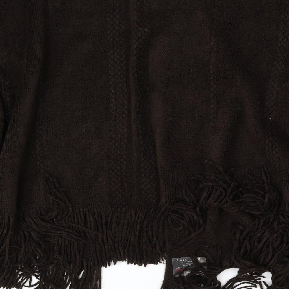 Debenhams Womens Brown  Knit  Poncho One Size