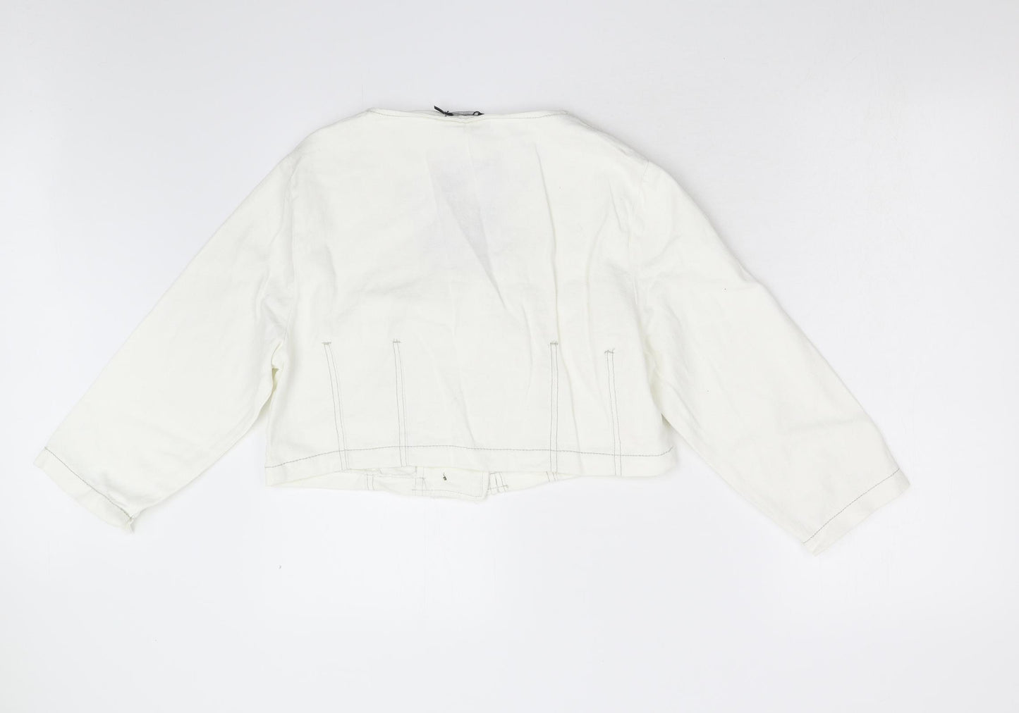 Pretty Little Thing Womens White   Jacket  Size 12