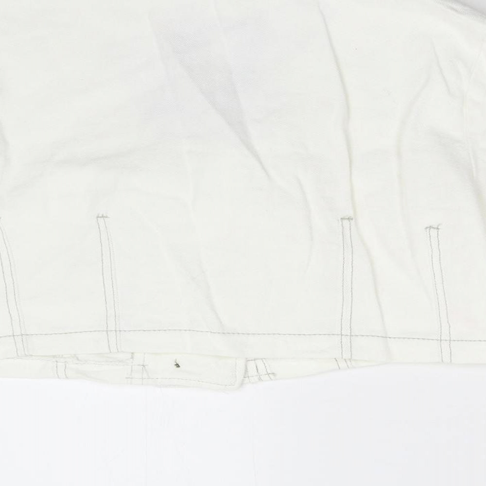 Pretty Little Thing Womens White   Jacket  Size 12