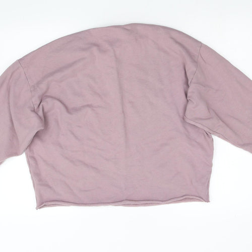 ASOS Womens Pink   Pullover Sweatshirt Size XS