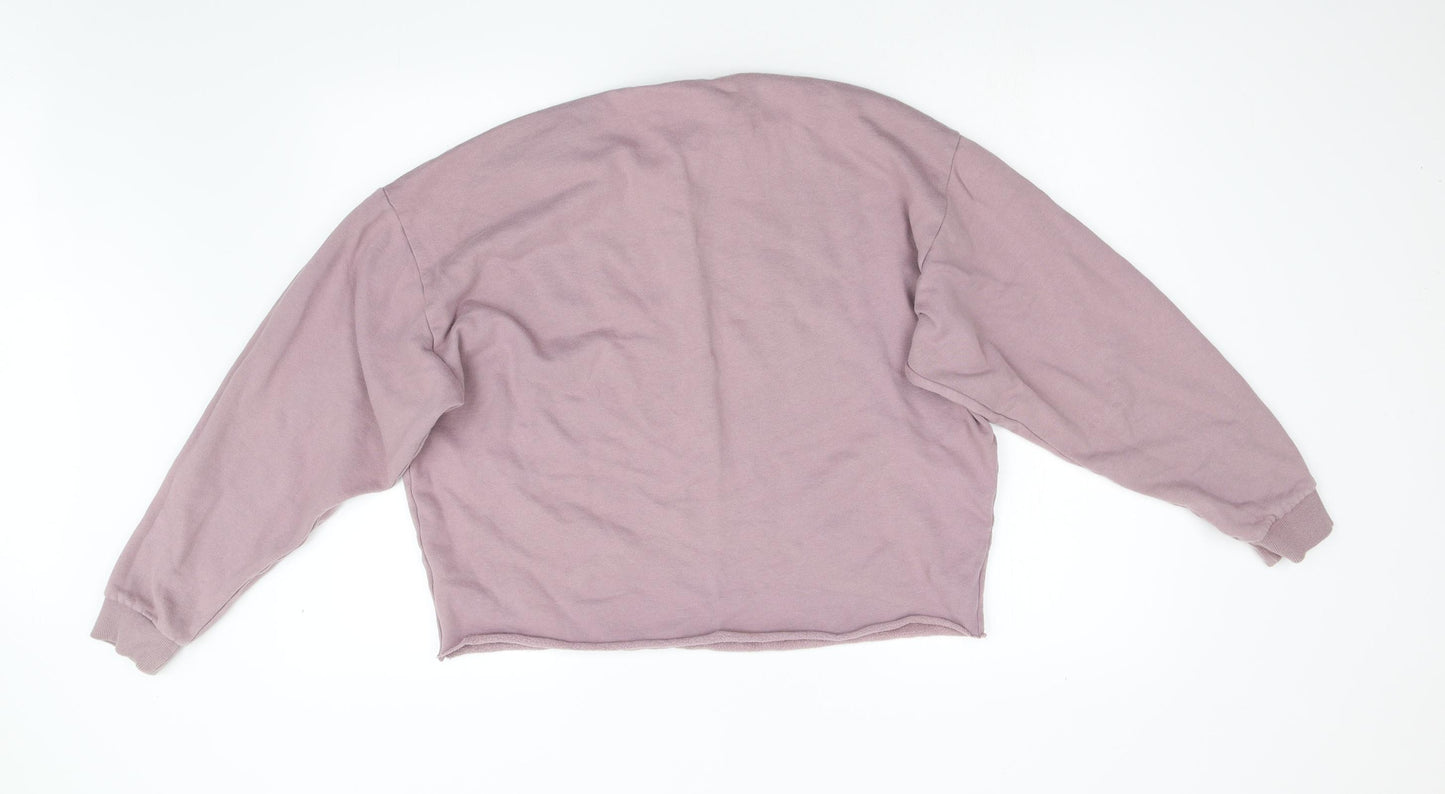 ASOS Womens Pink   Pullover Sweatshirt Size XS