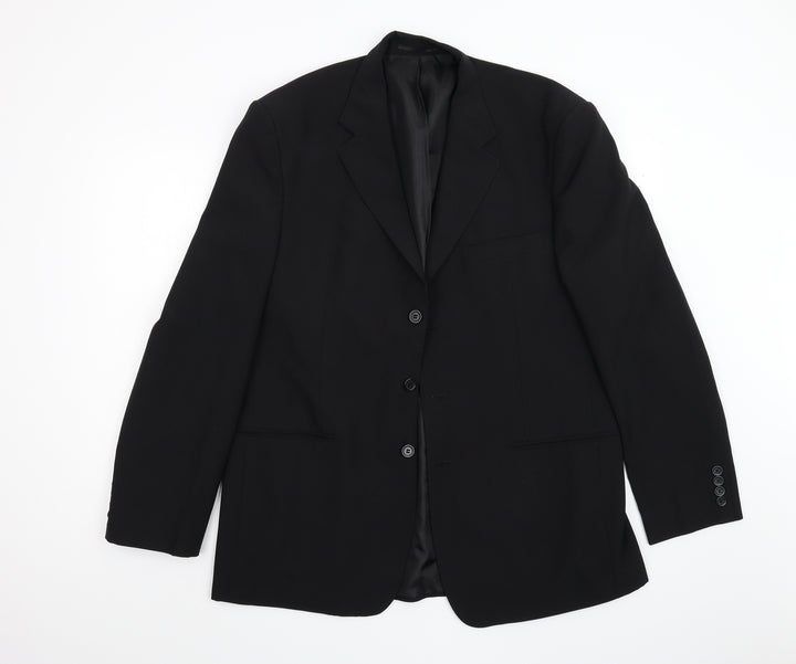 F&F Womens Black Jacket Suit Jacket Size 42