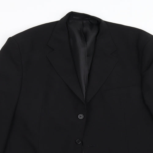 F&F Womens Black   Jacket Suit Jacket Size 42