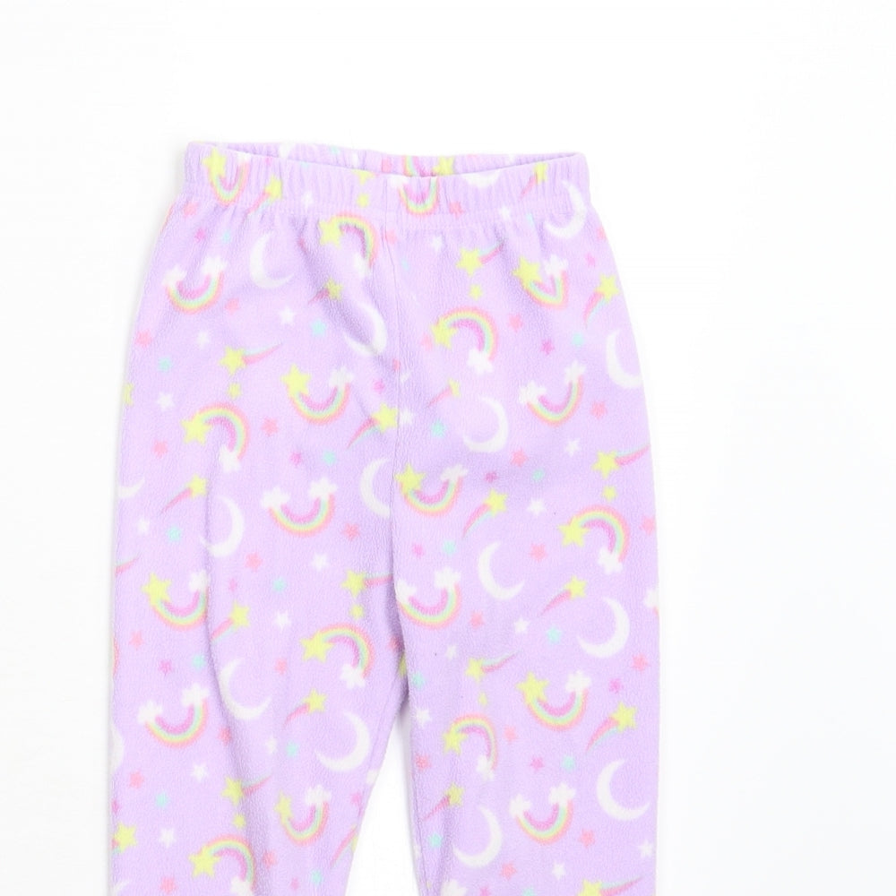 Primark Girls Purple    Pyjama Pants Size 3-4 Years