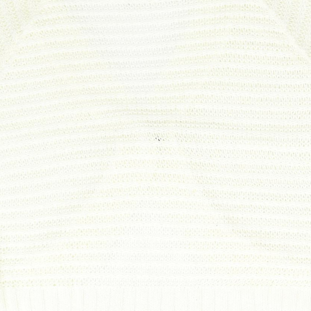 BM Womens Ivory   Cardigan Jumper Size M