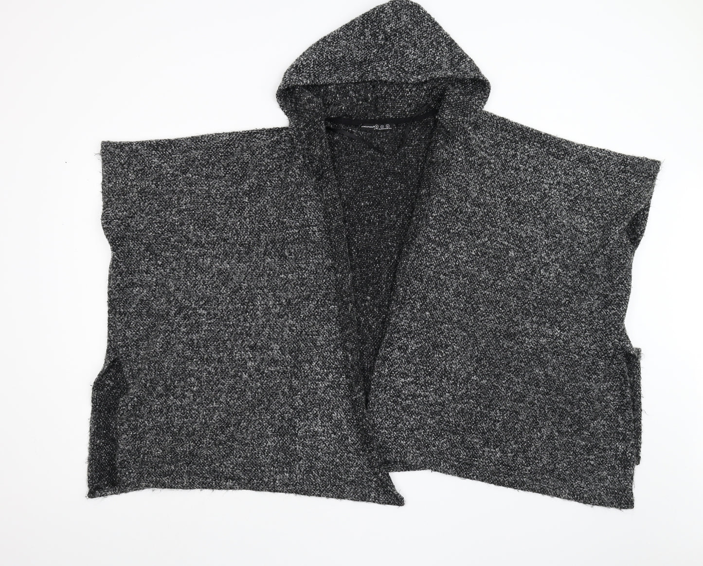 Primark Womens Grey    Poncho Size M