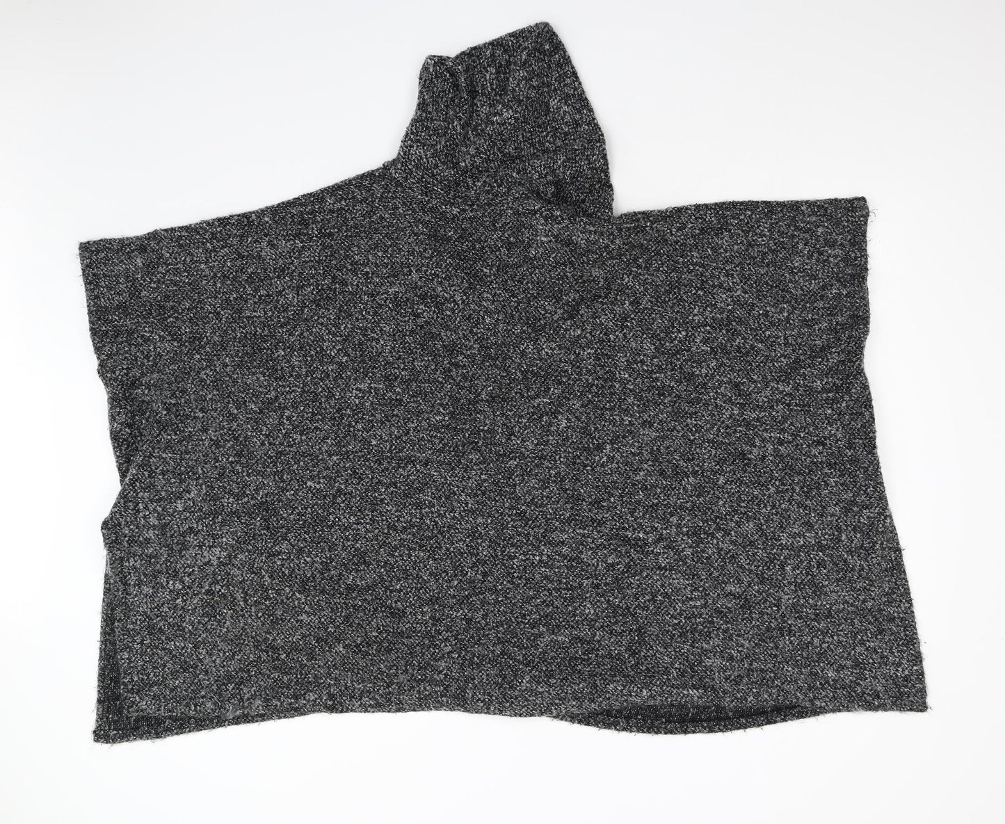 Primark Womens Grey    Poncho Size M