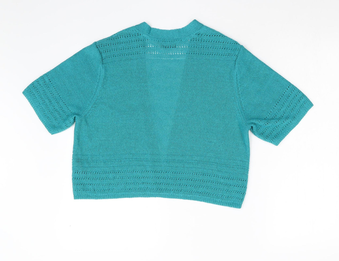 Per Una Womens Green   Cardigan Jumper Size 18