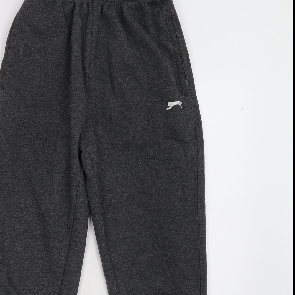Slazenger Womens Grey   Jogger Trousers Size M L27 in