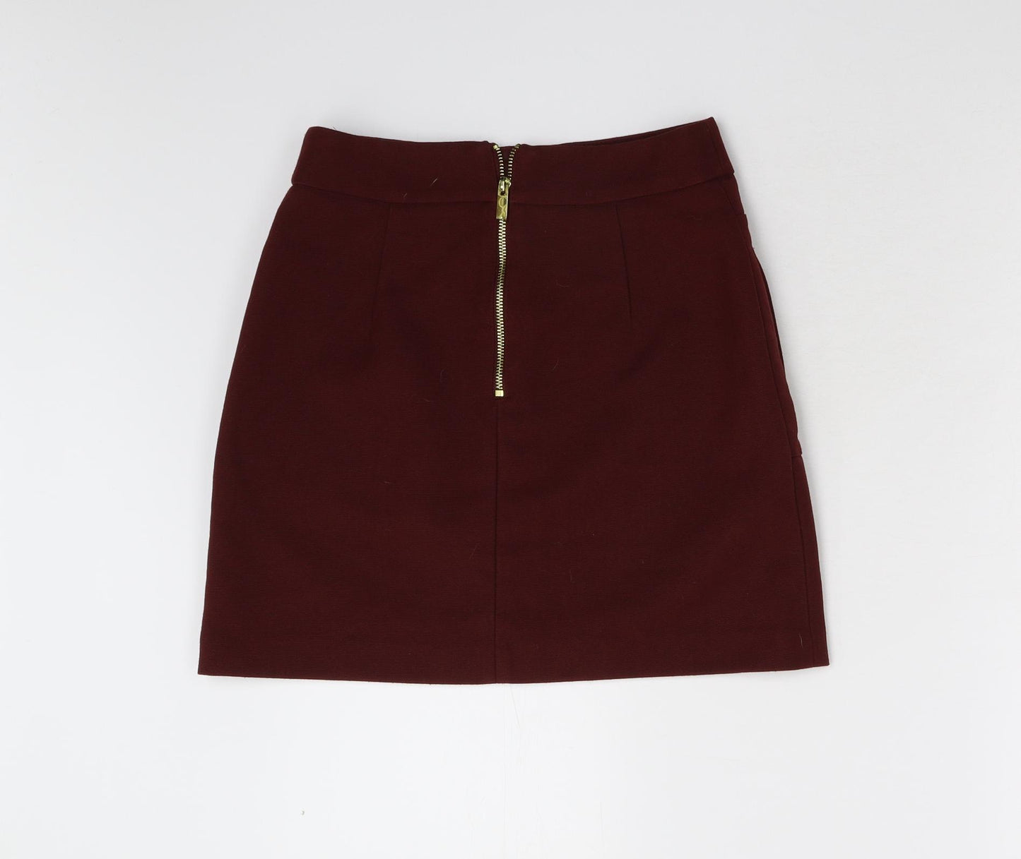 H&M Womens Red   Mini Skirt Size 10